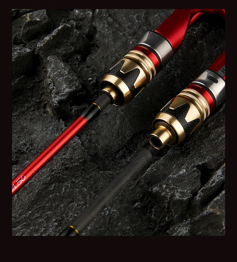 Offshore Boat Fishing Rod Long Casting Jigging Rod Carbon Fiber Sea Fishing Rod Fiberglass Fishing Rod One and a Half Sea Rod Squid Rod