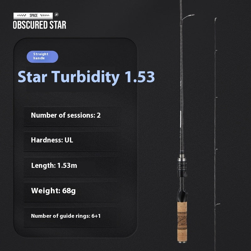 Full Set Fuji O-Ring Micro Object Worm Rod Large Taper Mouth Rod High Carbon Lure Long Casting Rod Carbon Soft Wood Ultra Light 68g