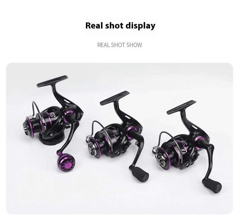 Fishing Reel Full Metal Line Cup Fishing Reel Sea Fishing Reel Spinning Reel Sea Rod Reel Long Casting Lure Reel Fishing Line Reel KD
