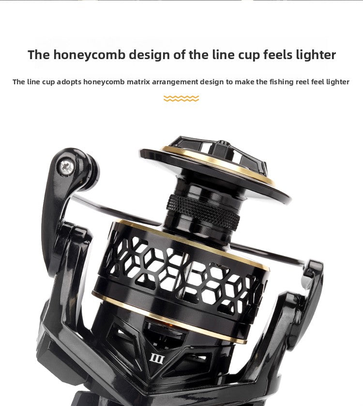 Fishing Reel GTS Third Generation Full Metal Fishing Reel Sea Rod Casting Rod Fishing Reel Rock Fishing Long Casting Full Metal Spinning Reel