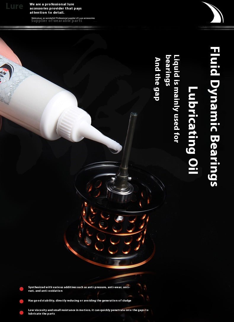 Fishing Reel Maintenance Grease 20ml Spinning Reel Bearing Gear Lubricant Water Drop Reel Lubricant Maintenance Oil