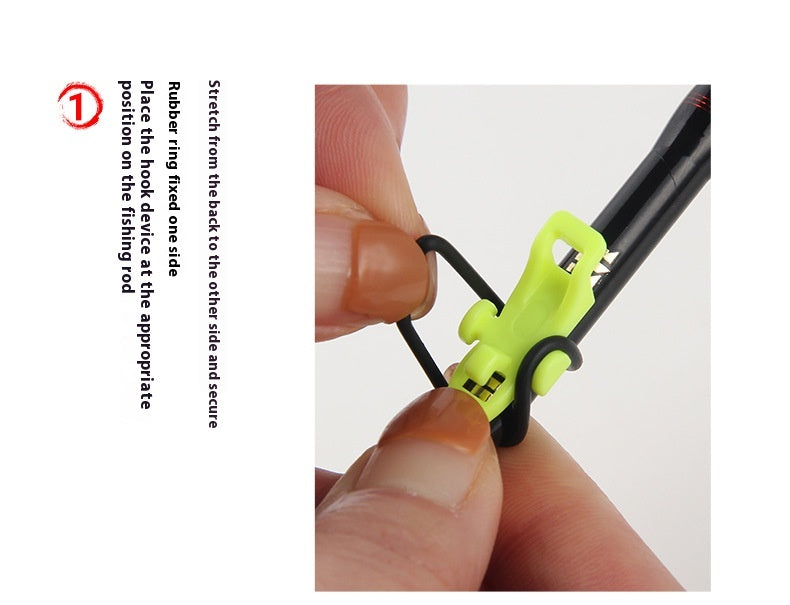 Lure Bait Hook Holder VIB Spinner Bait Holder Treble Hook Jig Head Storage Fixer Wholesale