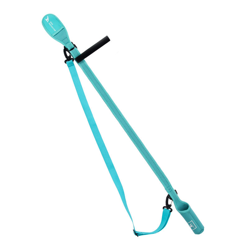 Lure Rod Bag Universal Rod Holder Bag Adjustable Length Width with Velcro Spinning Wheel Bag