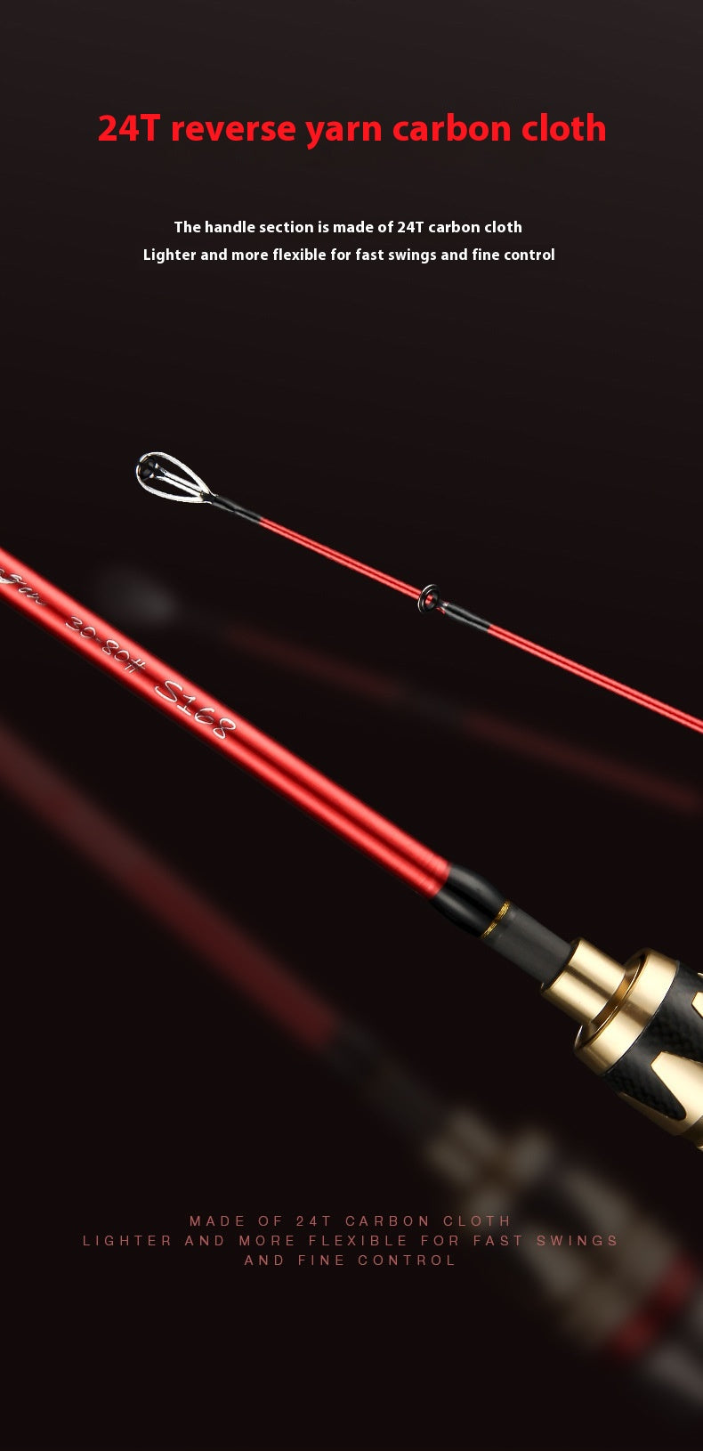 Offshore Boat Fishing Rod Long Casting Jigging Rod Carbon Fiber Sea Fishing Rod Fiberglass Fishing Rod One and a Half Sea Rod Squid Rod