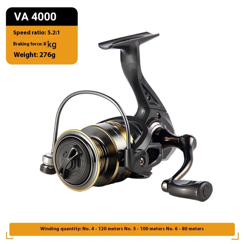 Gap-Free Lure Spinning Reel Wholesale Long Casting Universal Fishing Reel Casting Rod Sea Rod Fishing Reel Smooth Fishing Line Reel