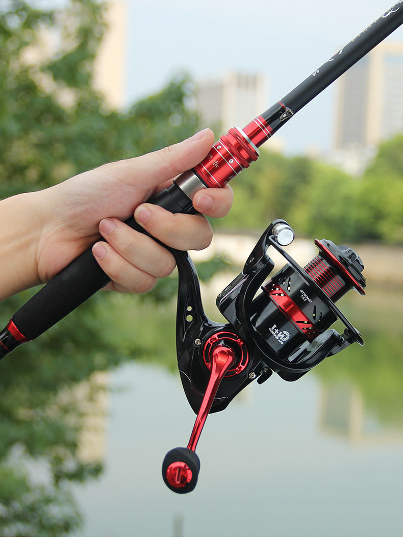 Double Crank Handle Spinning Reel Full Metal Line Cup Lure Fishing Reel Gapless Fishing Reel Long Casting Sea Rod Reel DY