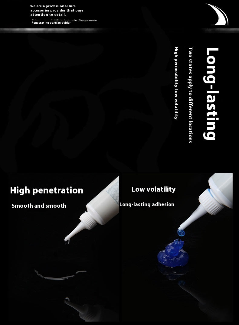 Fishing Reel Maintenance Grease 20ml Spinning Reel Bearing Gear Lubricant Water Drop Reel Lubricant Maintenance Oil