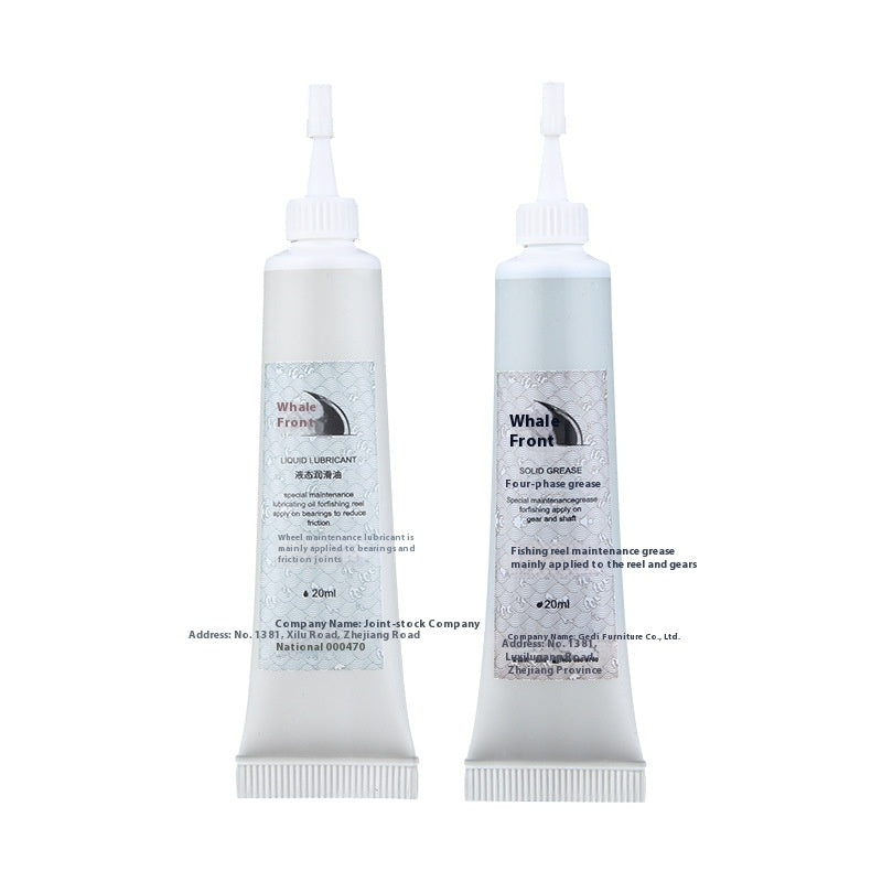 Fishing Reel Maintenance Grease 20ml Spinning Reel Bearing Gear Lubricant Water Drop Reel Lubricant Maintenance Oil