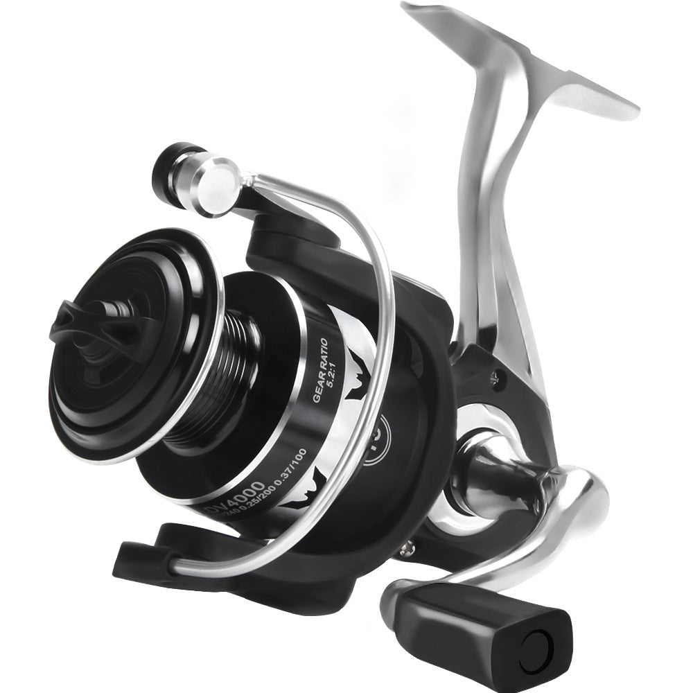 Full Metal Spinning Wheel Wholesale Fishing Wheel Deep Line Cup Lure Wheel Sea Rod Wheel Fish Wheel Anchor Fish Wheel Black Fishing Wheel DV