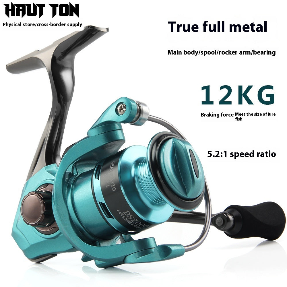 Spinning Reel Fishing Reel Full Metal Fishing Reel Lure Reel Stainless Steel Sea Rod Reel Genuine Fishing Line Reel Sea Fishing Reel DS