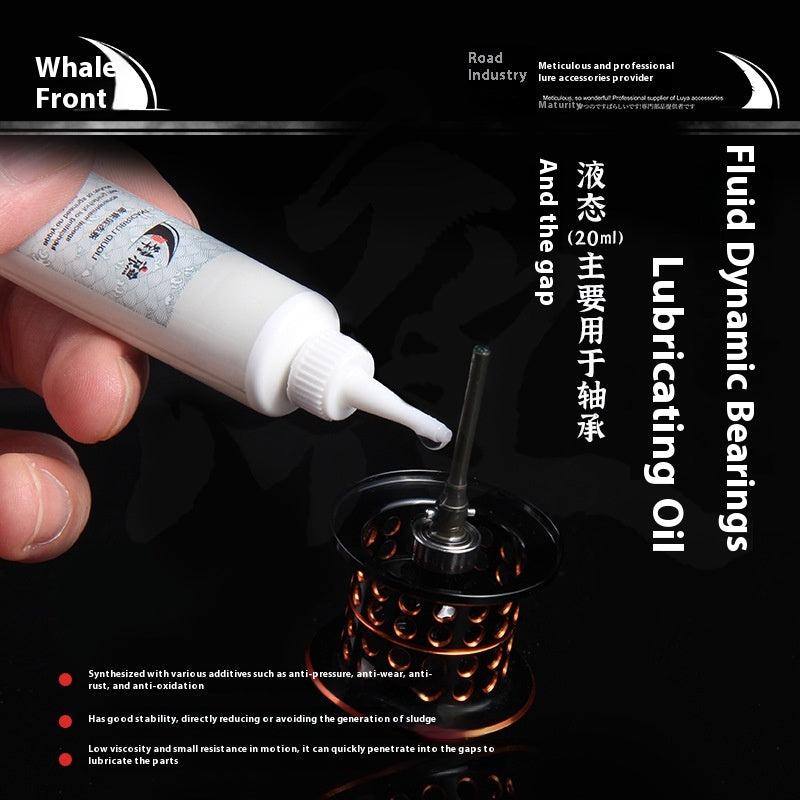 Fishing Reel Maintenance Grease 20ml Spinning Reel Bearing Gear Lubricant Water Drop Reel Lubricant Maintenance Oil