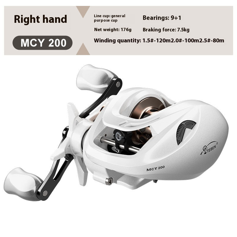 Lure Long Casting Baitcasting Reel Wholesale Takuuma Jig Fox Same Model with Drag Alarm Black Fishing Reel Ultra-light Sea Fishing Reel