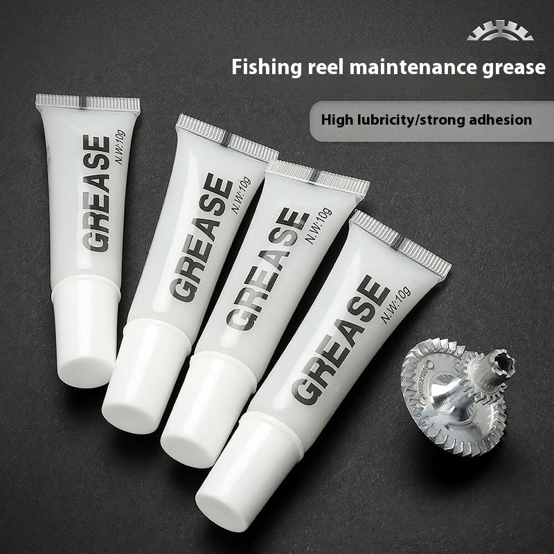 Fishing Reel Maintenance Grease 10g Spinning Reel Bearing Gear Lubricant Water Drop Reel Red Rod Maintenance Lubricant