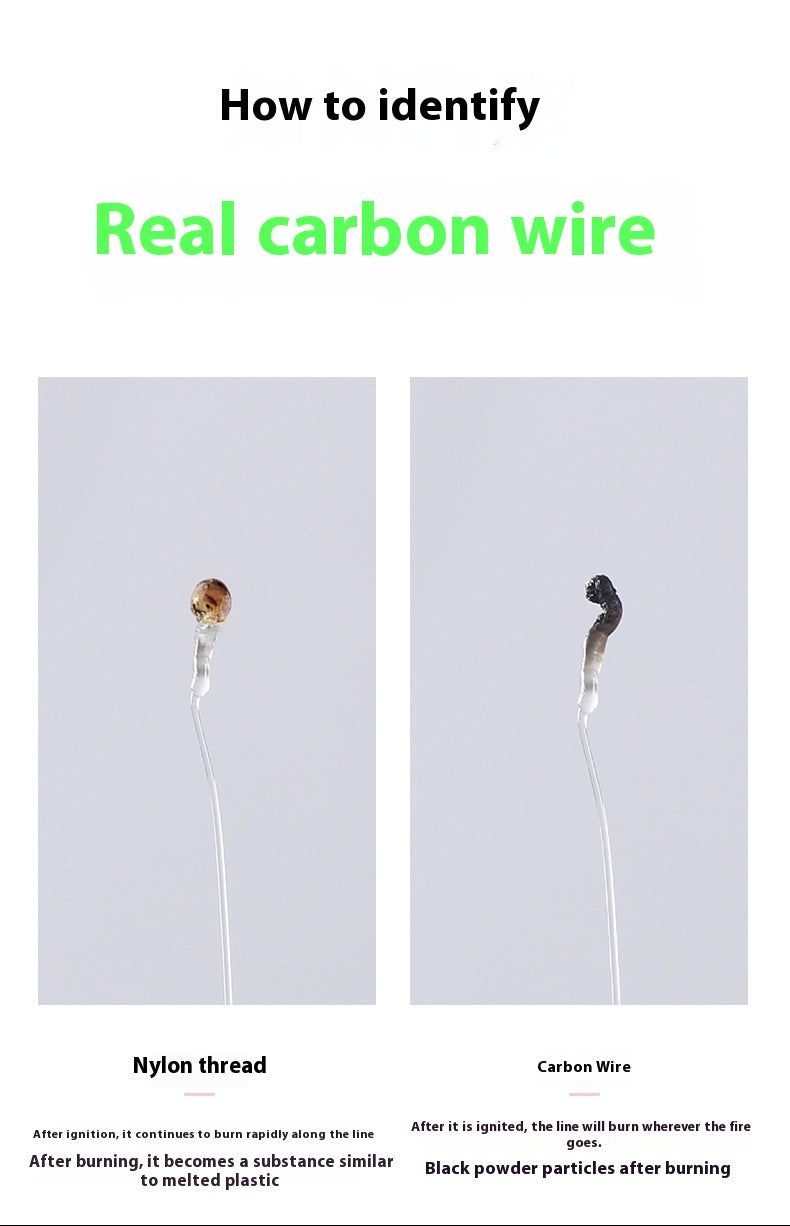 Leader Line Fishing Line Abrasion Resistant Lure Carbon Line Fishing Line Sub-line Japanese Original Silk Carbon Line Fishing Line Wholesale