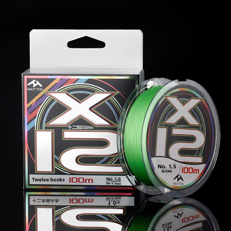 8-strand Lure Long Casting PE Line 1.1m Colors Fishing Line Main Line Dali Horse Fishing Line