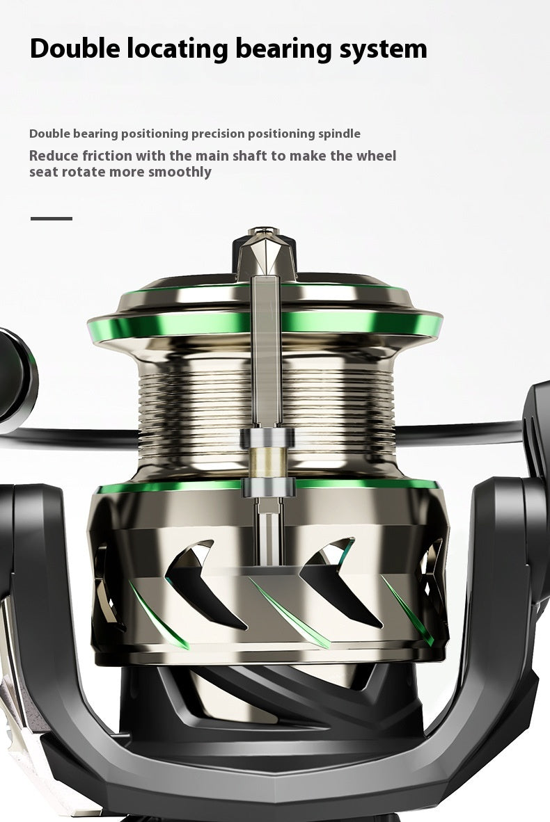 Lure Micro Spinning Reel Wholesale Full Metal Line Cup Fishing Reel Long Casting Sea Rod Reel Fishing Reel MK Second Generation