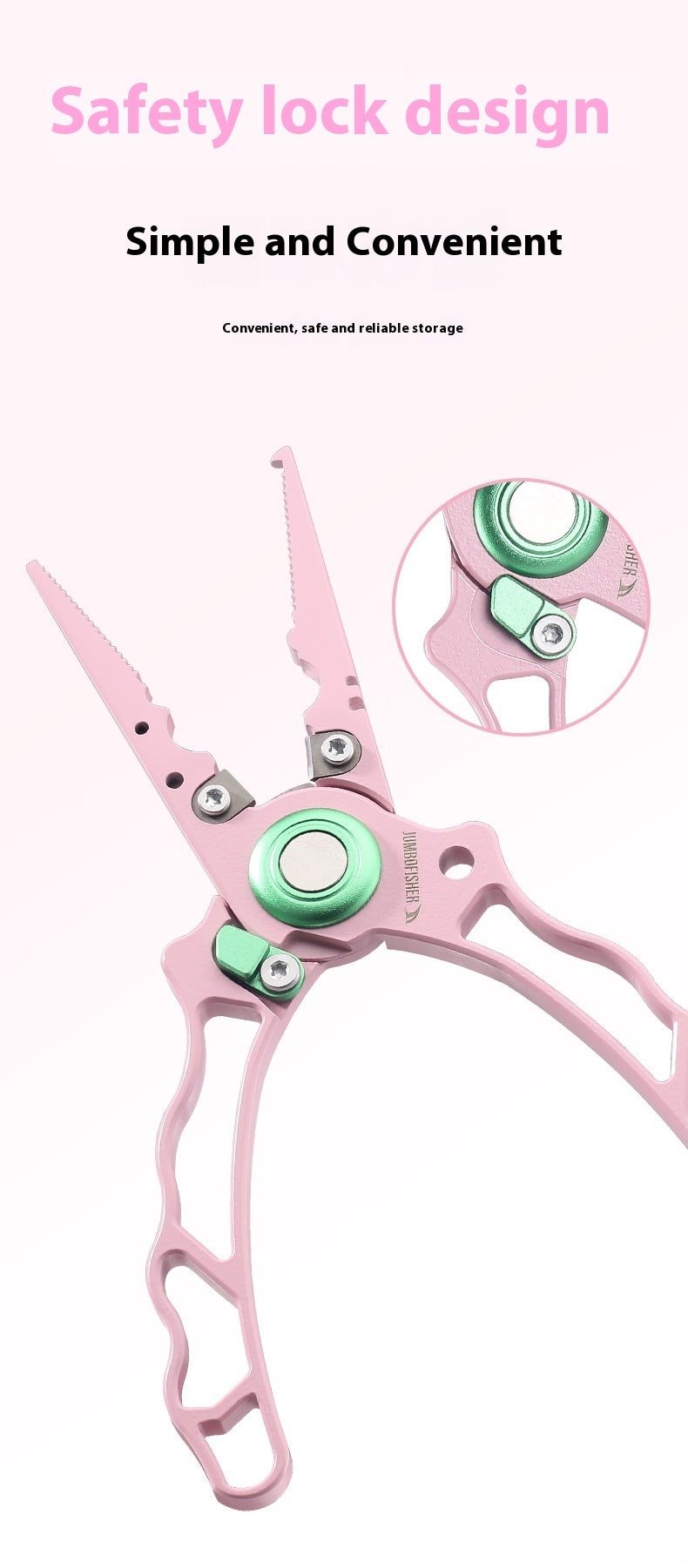 Stainless Steel Integrated Lure Pliers Multi-Functional Fishing Lure Pliers Fish Control Fishing Bait Change Line Cutting Ring Opening Fishing Gear
