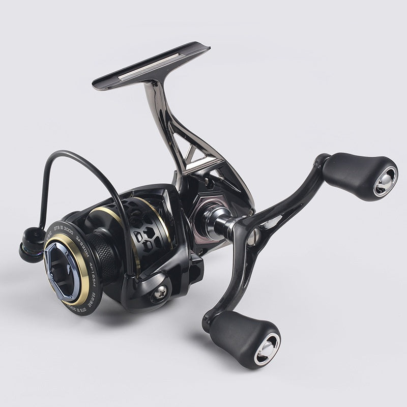 Carbon Spinning Wheel Single Handle Only 32g Four-Corner Double Handle 1000-4000 Model Universal Hexagonal Handle