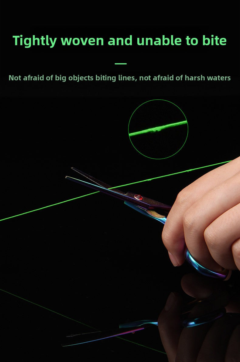 8-strand Lure Long Casting PE Line 1.1m Colors Fishing Line Main Line Dali Horse Fishing Line
