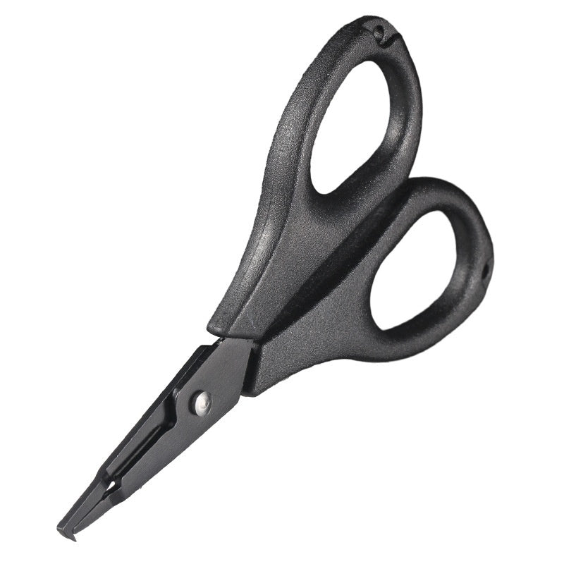 Titanium Coated Multi-Function Lure Fishing Scissors Wholesale Cutting Line PE Line Loop Opening Hook Tying Pliers with Safety Rope