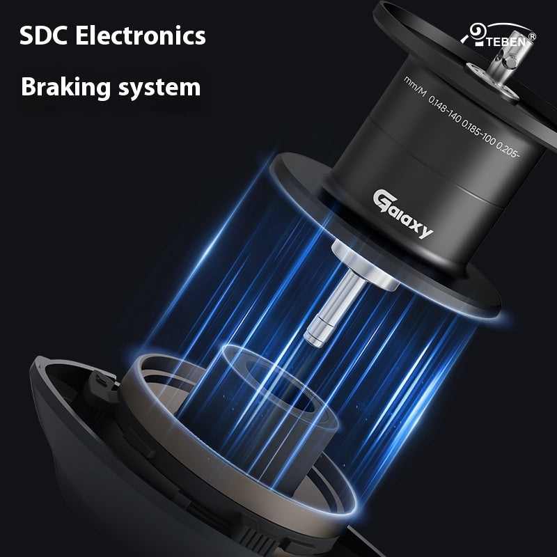 Xinghe SDS Electromagnetic Brake Water Drop Reel Noise Carbon Fishing Reel Fifth Generation Drag Alarm Bluetooth Fishing Reel