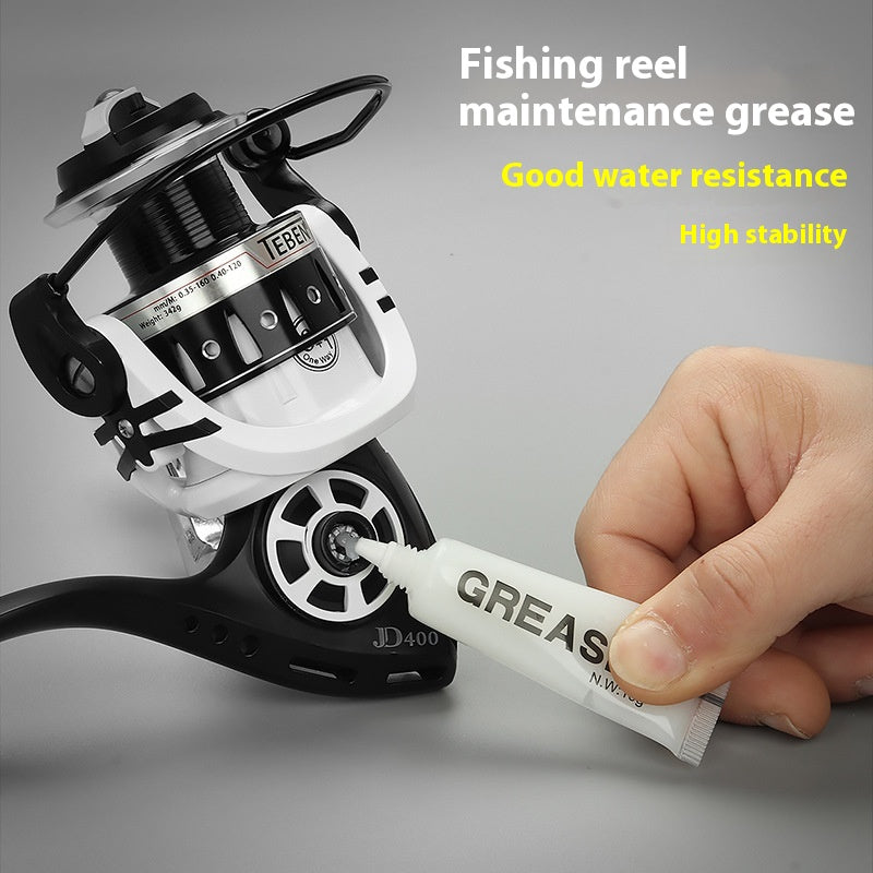 Fishing Reel Maintenance Grease 10g Spinning Reel Bearing Gear Lubricant Water Drop Reel Red Rod Maintenance Lubricant