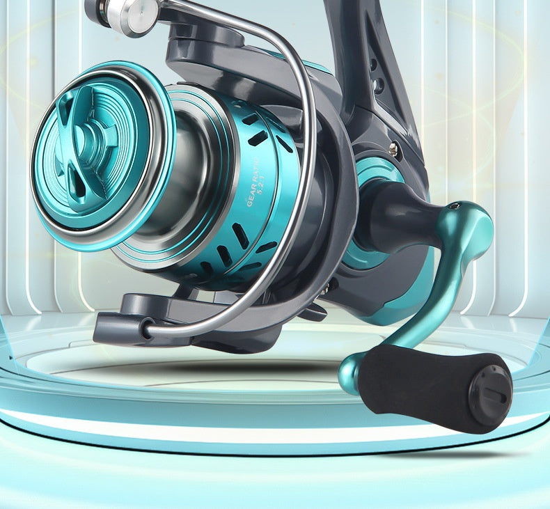 DK4 Generation Gapless Long Casting Lure Spinning Reel Wholesale Metal Line Cup Fishing Reel Micro Fishing Reel Sea Fishing Reel