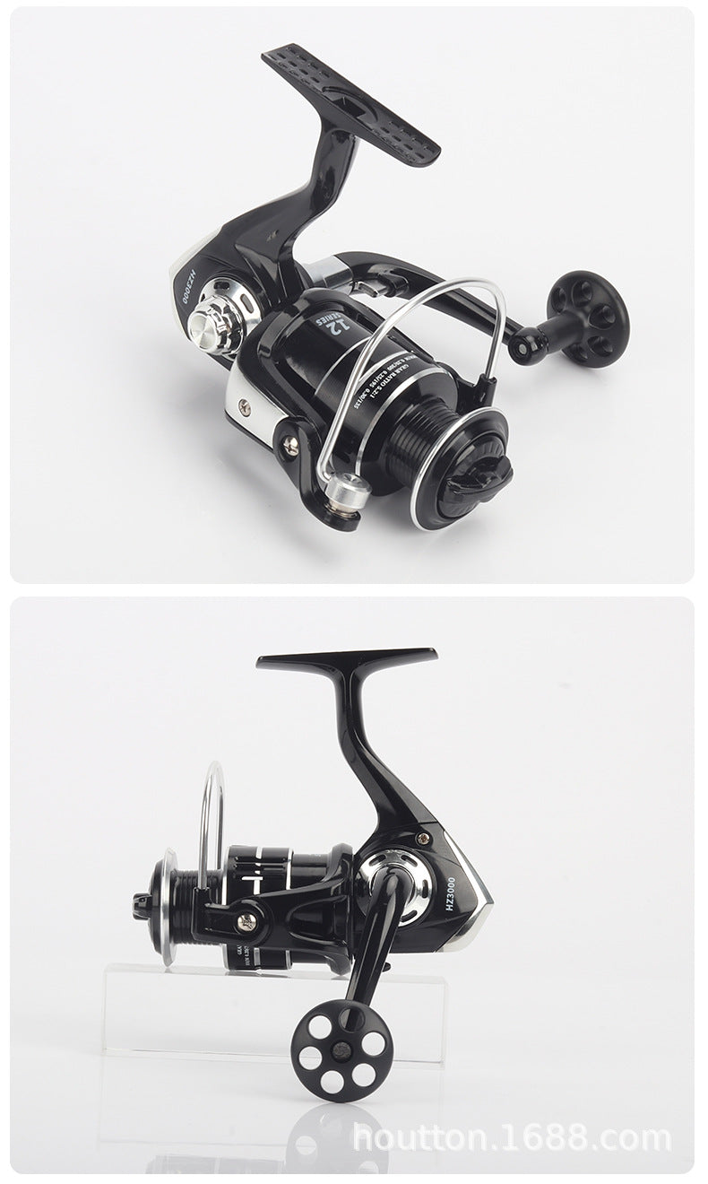 Sea Rod Fishing Reel Lure Casting Reel Wholesale Full Metal Line Cup Grip Pellet Fishing Reel Long Casting Sea Fishing Reel HZ