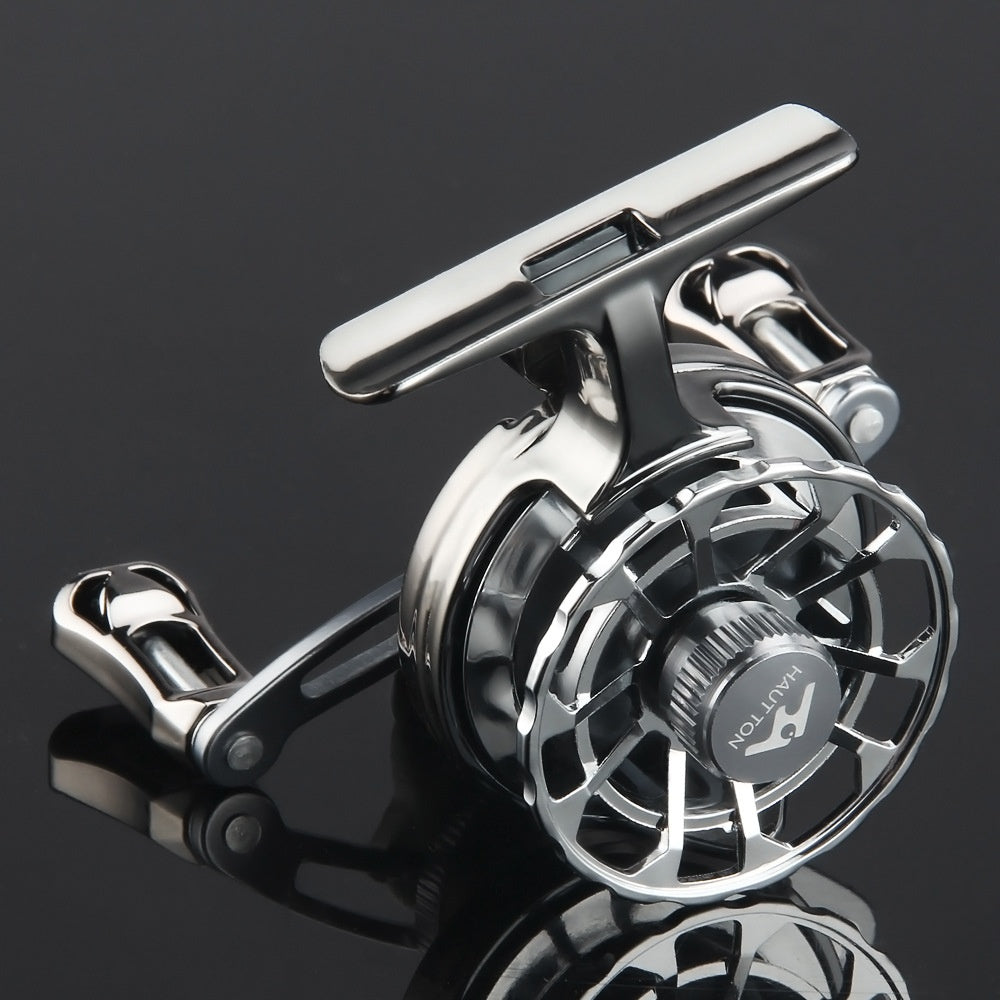 Ice Fishing Reel Winter Fishing Reel Raft Fishing Reel Double Arm High Leg Fishing Reel Point Release Line Raft Reel Front Fishing Reel