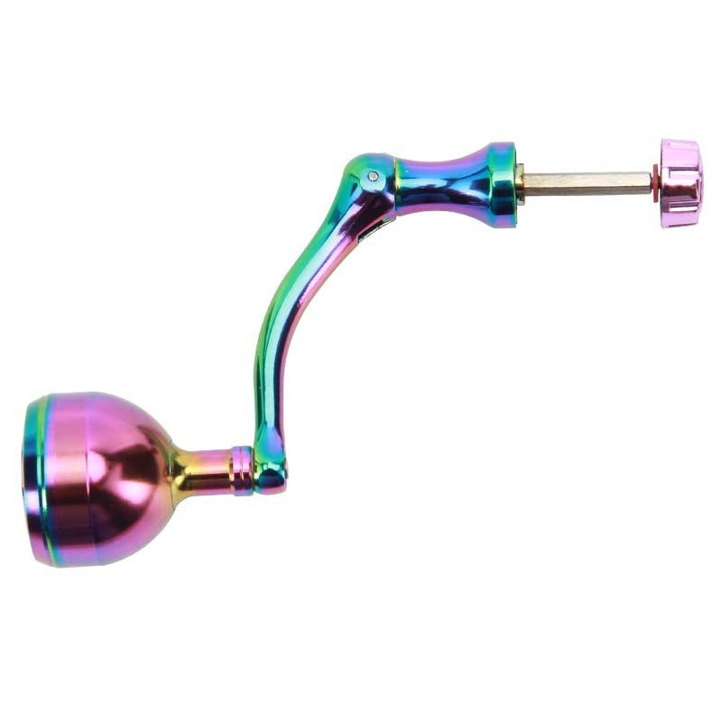 Wholesale Spinning Wheel Metal Crank Arm Metal Spherical Modified Crank Fishing Wheel Single Double Crank Accessories Grip Ball