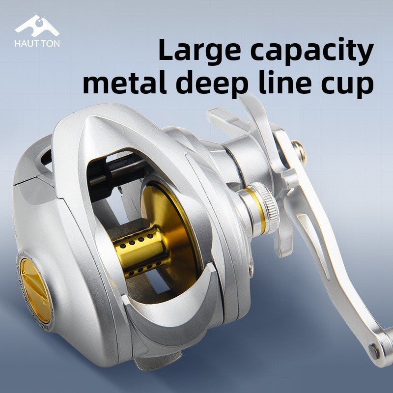 Black Water Drop Reel Thunder Strong Long Casting Fishing Reel Boat Fishing Reel Big Fish Reel Deep Line Cup Lure Reel Sea Fishing Reel