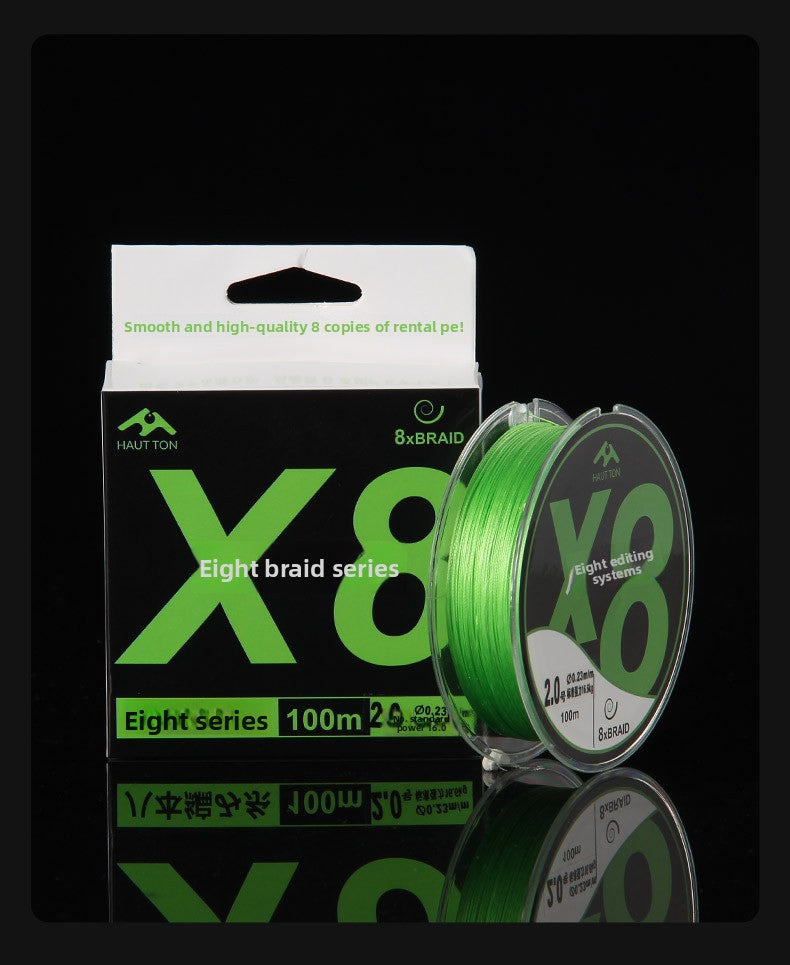 8-strand Lure Long Casting PE Line 1.1m Colors Fishing Line Main Line Dali Horse Fishing Line