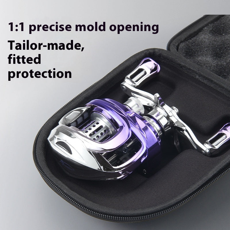 Whale Front Lure Baitcasting Reel Universal Camouflage Storage Bag Thickened Shockproof Fishing Reel Protective Bag Wholesale Fishing Reel Protective Bag