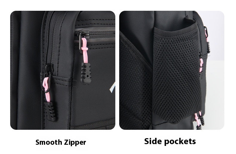 Multifunctional Lure Backpack Waterproof Outdoor Bag Rod Insert Fishing Bag Large Capacity Chest Bag Single Shoulder Bag
