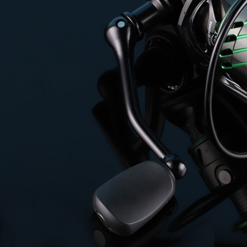 Gap-Free Micro-Object Spinning Wheel Lure Slant Mouth Shallow Line Cup Spinning Wheel Long Casting Fishing Reel Horse Mouth Fishing Reel MK