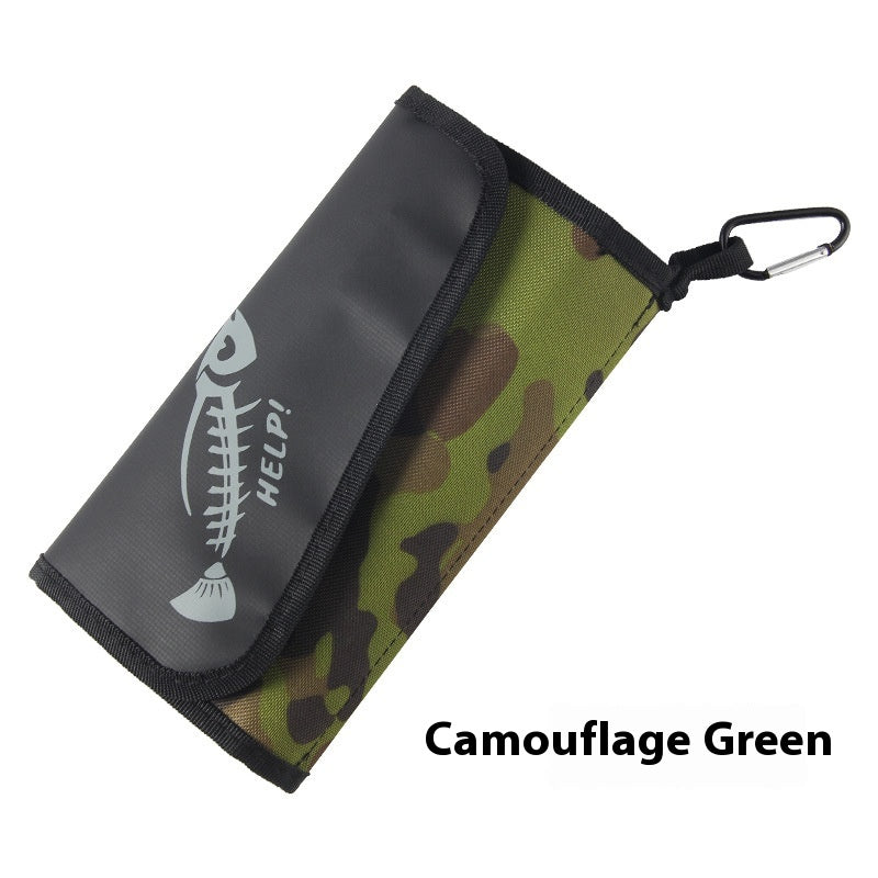 Soft Bait T-Tail Storage Bag Soft Worm Curved Tail Storage Bag Sealed Waterproof Large Capacity Fake Bait Includes Ziplock Bag