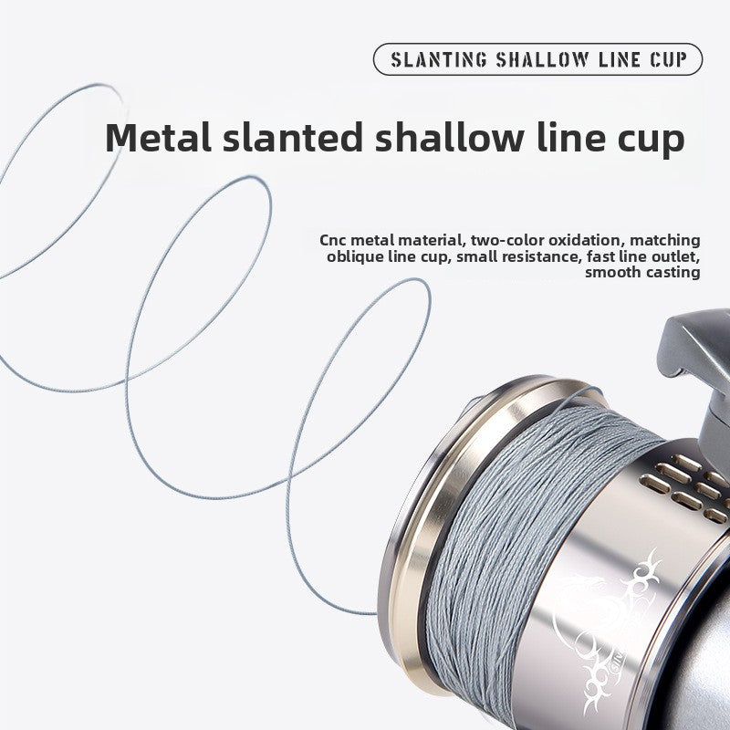 Mini Golf Lure Spinning Reel Stella Double Arm Fishing Reel Long Casting Micro Fishing Reel SW
