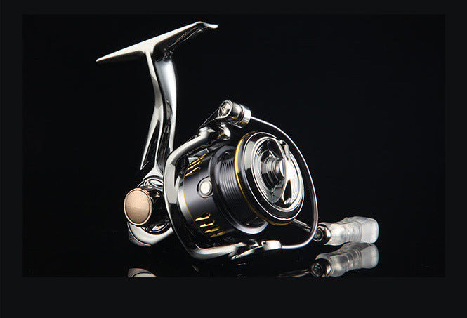 No Gap Fishing Reel Wholesale Fishing Reel 4.8:1 Speed Ratio Lure Micro Spinning Reel 800 Model Shallow Line Cup MG