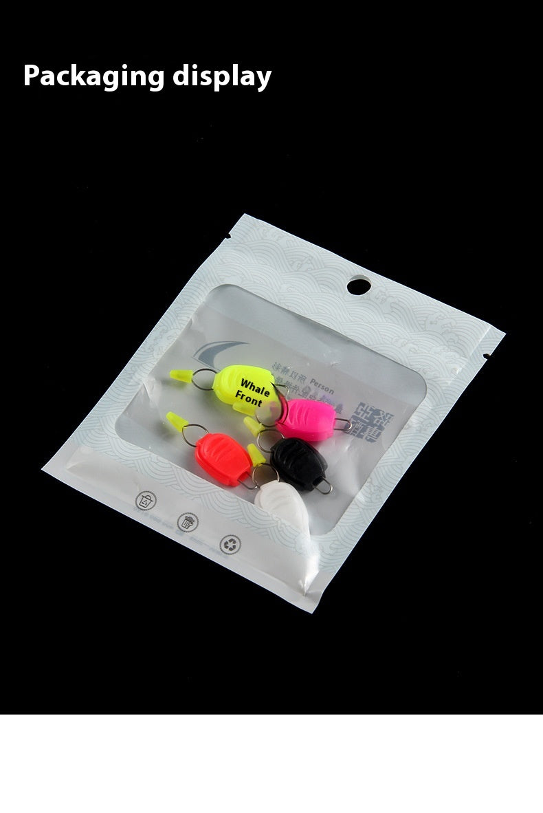 Water Drop Reel Line Stopper Line Stopper Lure Line Clip Small Accessories Wholesale with Silicone Cover 5 Colors