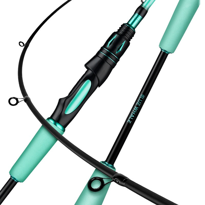 Long Casting Universal Lure Rod Double Rod Tip ML Adjustment UL Adjustment M Adjustment Carbon Fiber Fishing Rod Wholesale Mouth Rod Micro Rod