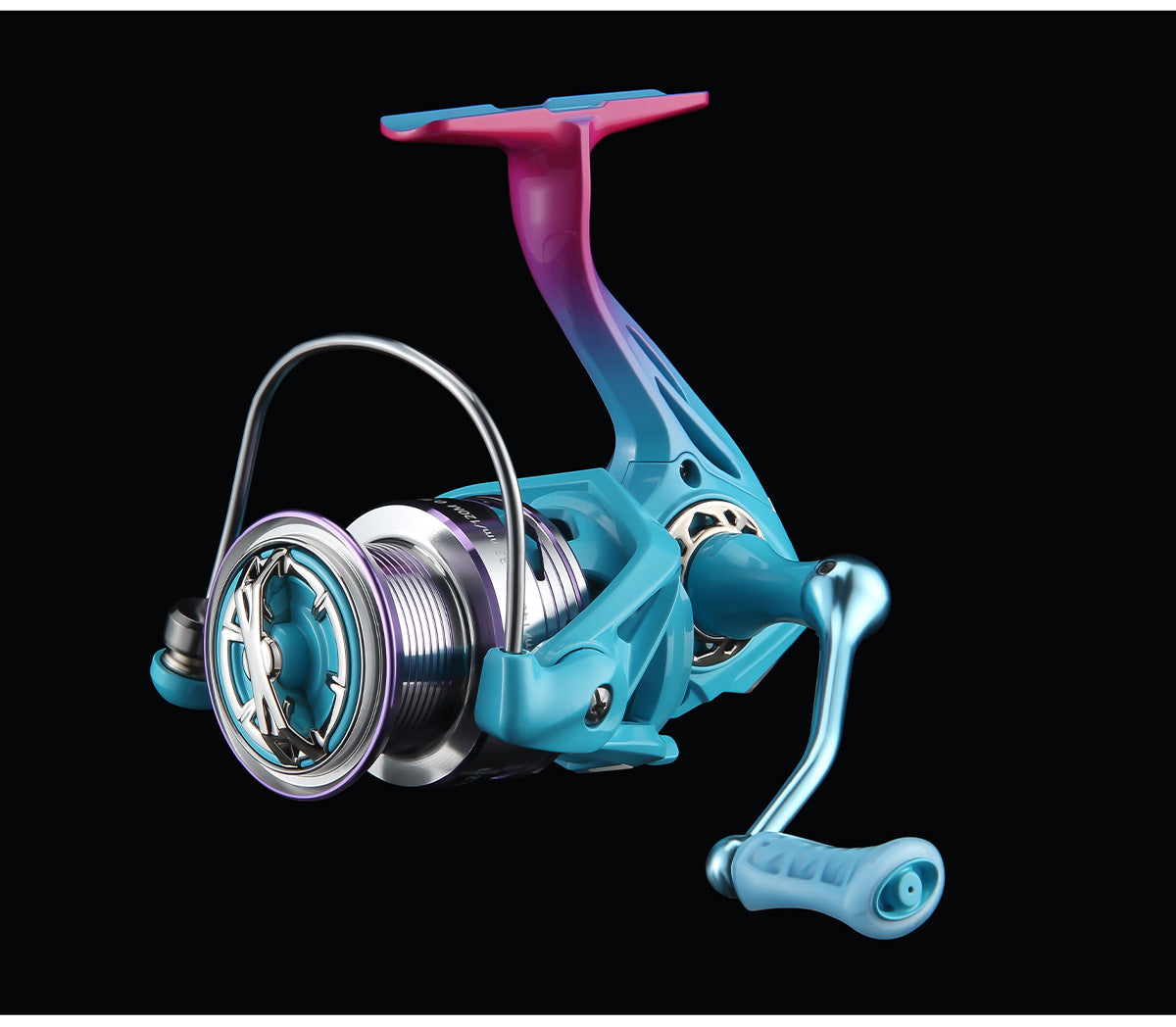 Anti-Explosion Line Long Casting Spinning Reel Wholesale 3+1 Gap-Free Fishing Reel 5.2:1 Double Arm Fishing Reel Micro Reel