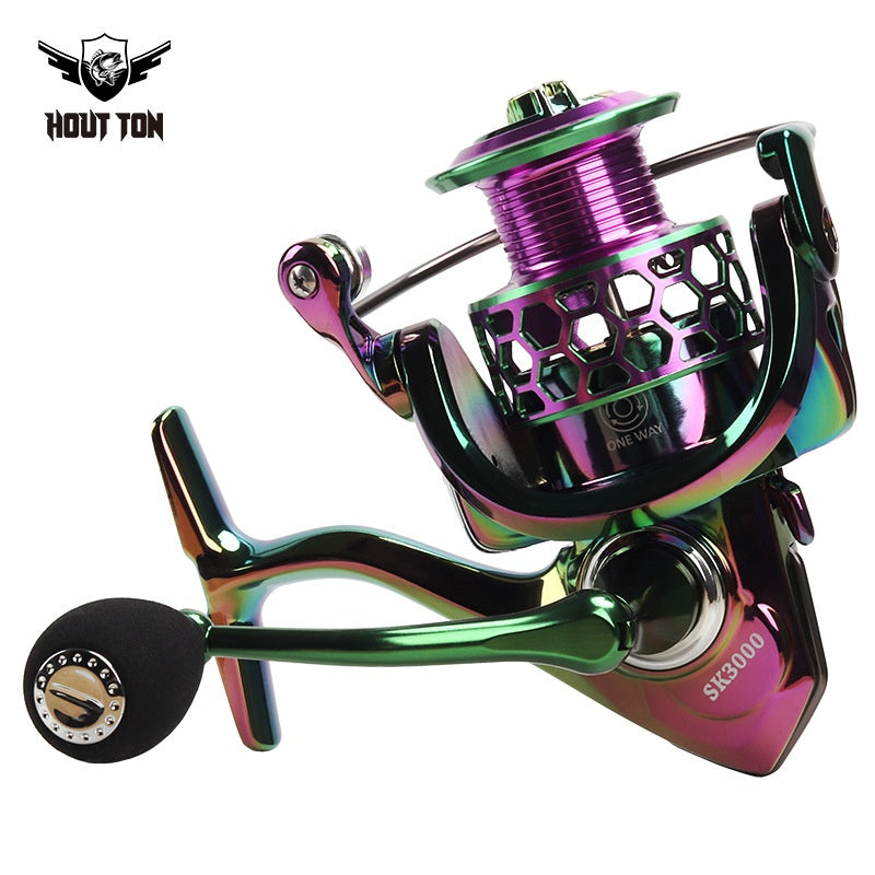 Spinning Reel Full Metal Fishing Reel Lure Blackfish Reel Sea Fishing Reel Sea Rod Reel Long Casting Reel Anchor Fishing Reel