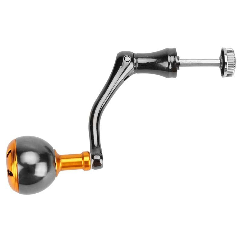 Wholesale Spinning Wheel Metal Crank Arm Metal Spherical Modified Crank Fishing Wheel Single Double Crank Accessories Grip Ball