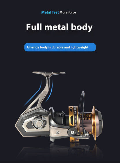 Spinning Reel Long Casting Sea Rod Reel Casting Reel Fishing Reel 12000 Fish Reel Sea Rod Reel Fishing Line Reel Anchor Reel Fishing Gear