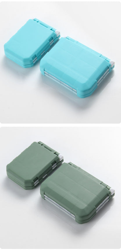 Lure Accessories Storage Box with Pins, Eight-Shaped Rings, Jig Head Hooks, Crankbaits, and Lead Sinkers, Detachable Space