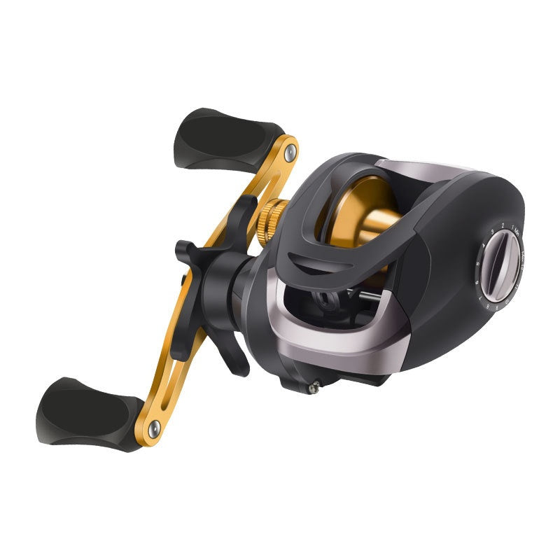 Haodun Lure Baitcasting Reel Wholesale Long Casting Anti-Explosion Line Fishing Reel Fishing Reel for Blackfish Micro Baitcasting Reel HD