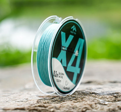 Lure Long Casting 4 Strands PE Line Micro Fishing Line 0.2 Line Dyneema Braided Fishing Line Main Fishing Line