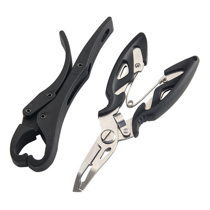 Multifunctional Fish Control Device Micro Lure Pliers Set Fishing Fish Lifting Device Beginner Fish Gripper Can Cut PE Line
