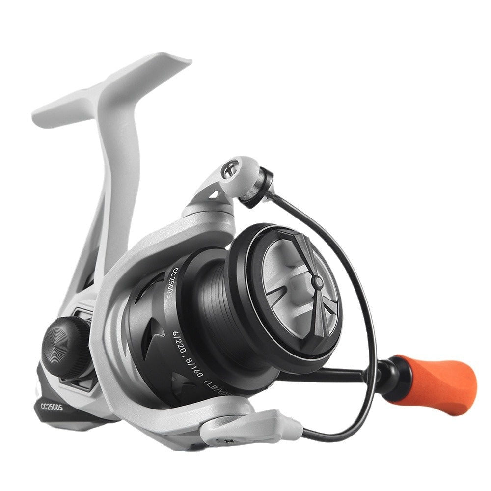 Seamless Lure Spinning Reel 4+1 Long Casting Reel 5.2:1 Universal Sea Fishing Reel Sea Rod Reel CC