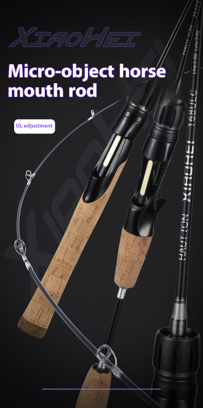 Carbon Cork UL Lure Rod 1.35m Micro Rod for Snakehead and Whitebait Fishing Rod Wholesale